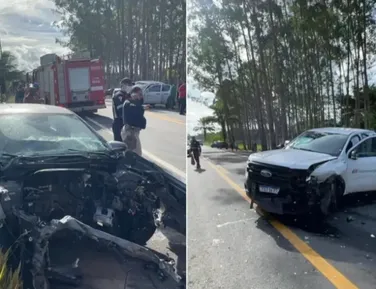 Menino de 12 anos morre em acidente com três veículos na BR - Imagem