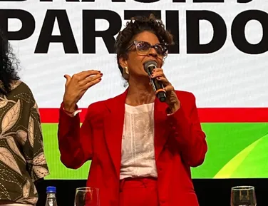 Neta de Carlos Marighella reafirma candidatura à Câmara dos Deputados - Imagem