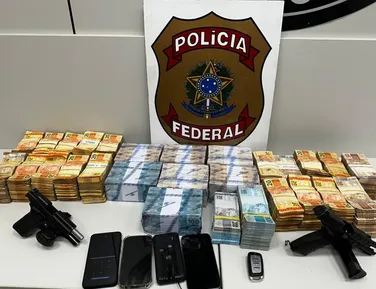 PM suspeito de ligação com o tráfico é preso com R$ 800 mil em espécie - Imagem