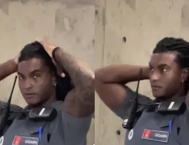 Segurança de metrô é demitido após vídeo de sua aparência viralizar - Imagem