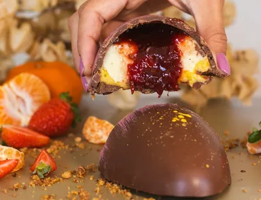 Tangerina, caramelo salgado e até missô: veja os ovos de Páscoa mais diferentes do ano - Imagem