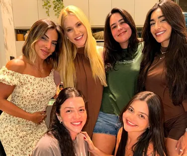 "+34": veja o significado de tatuagem que Virgínia fez com as amigas - Imagem