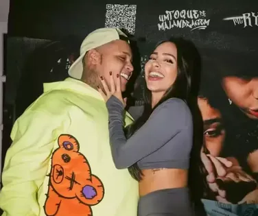 “Apanha e perdoa”, diz apresentadora sobre namorada de MC Ryan SP - Imagem