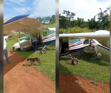 Avião com crianças cai em aldeia indígena no Pará - Imagem