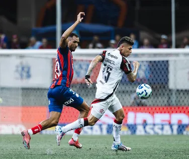 Bahia terá cinco dias de descanso e quatro treinos a mais que Flamengo - Imagem