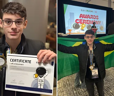 Baiano de 15 anos vence olimpíada internacional de astronomia nos EUA - Imagem