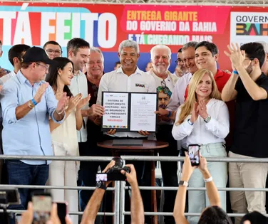 Com Wagner e Rui, Jerônimo reúne 37 prefeitos em Brumado - Imagem