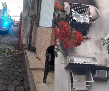 Crianças morrem tentando fugir de incêndio residencial - Imagem