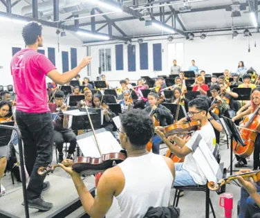 Da Bahia à Muralha da China: a histórica jornada de 108 jovens músicos do Neojiba - Imagem