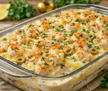 Essa receita cremosa de peixe com camarão é perfeita para Páscoa - Imagem