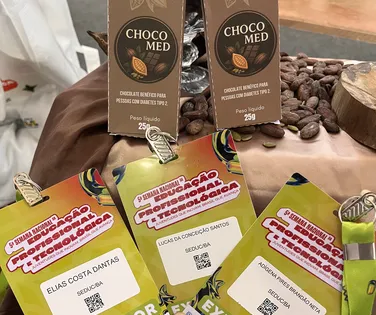 Estudantes baianos criam chocolates para pessoas com diabetes tipo 2 - Imagem