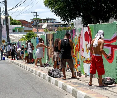 Festival de grafitti ocupa Salvador com arte urbana e shows gratuitos - Imagem