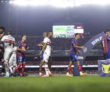 Jogo de seis pontos: São Paulo poupa titulares na Sula visando o Bahia - Imagem