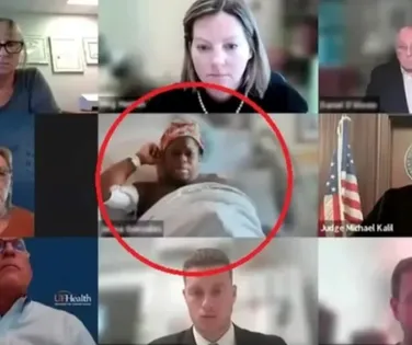 Julgada no parto: mãe enfrenta tribunal em audiência virtual durante contrações - Imagem