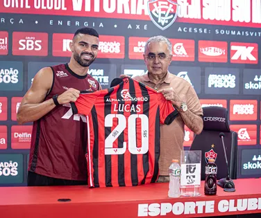 Lucas Silva revela por que escolheu o Vitória "Não pensei duas vezes" - Imagem