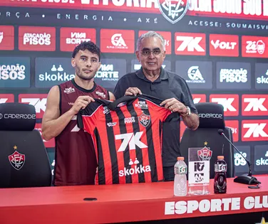 Martínez é apresentado no Vitória: "Atmosfera do Barradão convenceu" - Imagem