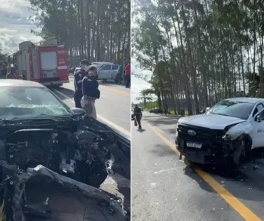 Menino de 12 anos morre em acidente com três veículos na BR - Imagem