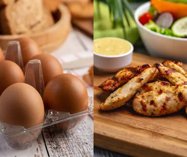 Ovos e frango podem sofrer aumento exorbitante em meio a guerra - Imagem