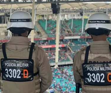 PM prepara operação com quase 500 policiais para o clássico BaVi - Imagem