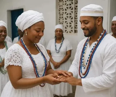 Projeto propõe validade civil para casamentos de matriz africana; entenda - Imagem