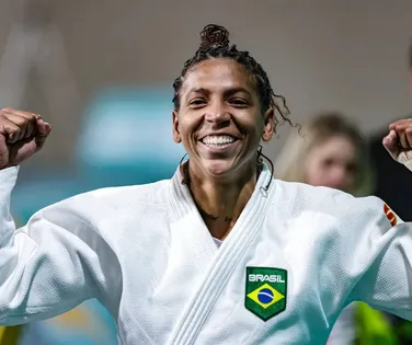 Rafaela Silva vence europeias e é campeã de torneio de judô na Áustria - Imagem