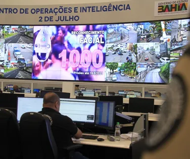 Reconhecimento Facial da SSP alcança 500 foragidos da Justiça em 2026 - Imagem