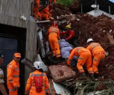 Sobe para 70 o número de mortos em Minas Gerais - Imagem