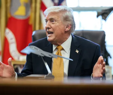 Trump anuncia envio de agentes de imigração para aeroportos dos EUA - Imagem