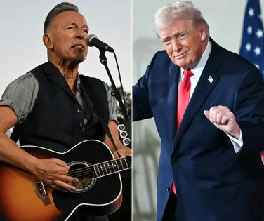 Trump ataca Bruce Springsteen, chama cantor de "ameixa seca" e pede boicote - Imagem