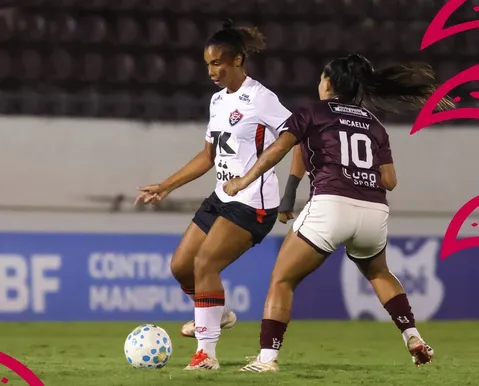 Ainda sem vencer, Vitória perde mais uma no Brasileirão Feminino - Imagem