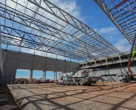 Arena Multiuso de Salvador já está com mais de 60% das obras concluídas