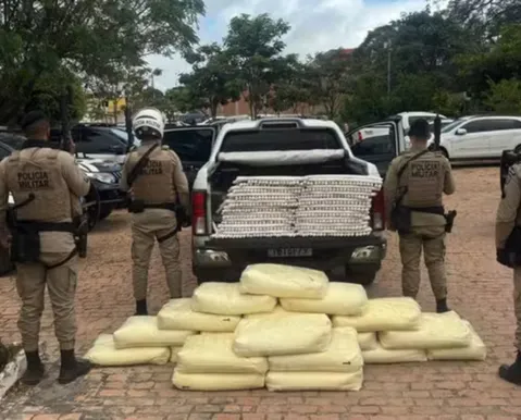 Caminhonete com material explosivo é apreendida na Bahia - Imagem
