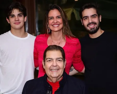 Homenagem: esposa de Faustão emociona ao falar da saúde do marido