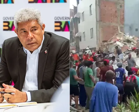 Jerônimo lamenta morte em desabamento em Salvador e mobiliza equipes