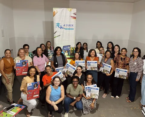 Professores de Gandu participam de formação sobre leitura e escrita