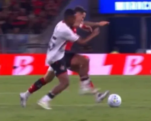 Vitória fará representação contra arbitragem após polêmica no Maracanã - Imagem