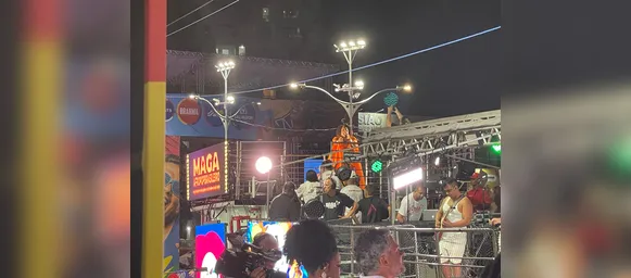 Em passagem no Campo Grande, Margareth saúda Brown por 25 anos de hit - Imagem