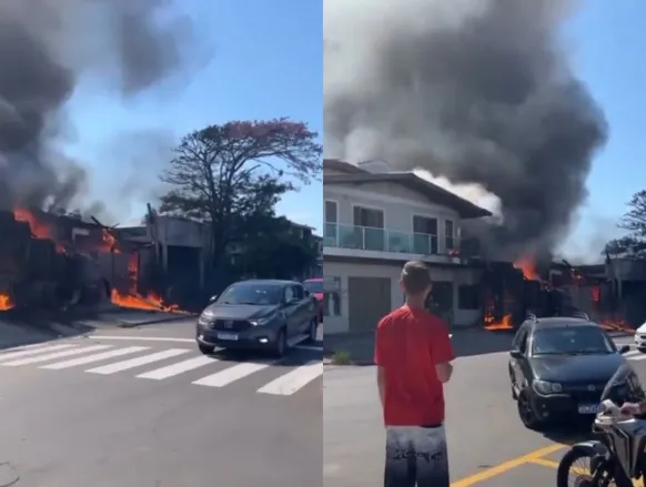 Avião de pequeno porte cai em restaurante e deixa três mortos - Imagem