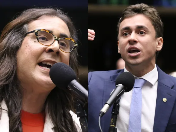 Duda Salabert e Nikolas Ferreira se unem após caso de estupro em MG - Imagem