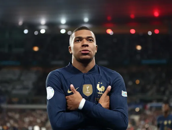 Mbappé pode entrar para a história francesa no jogo contra o Brasil - Imagem