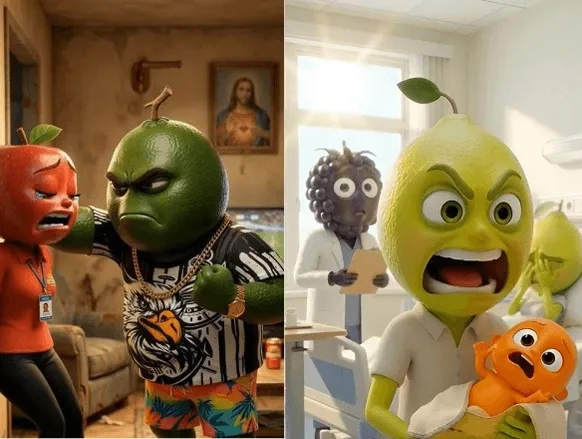 Novelas de frutas com IA podem ser um perigo para crianças - Imagem