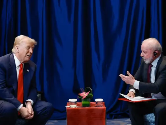 Reunião entre Lula e Trump pode ser adiada devido a tensão no Irã - Imagem