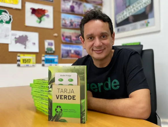 Tarja Verde: livro de André Fraga transforma urgência climática em reflexão e ação - Imagem