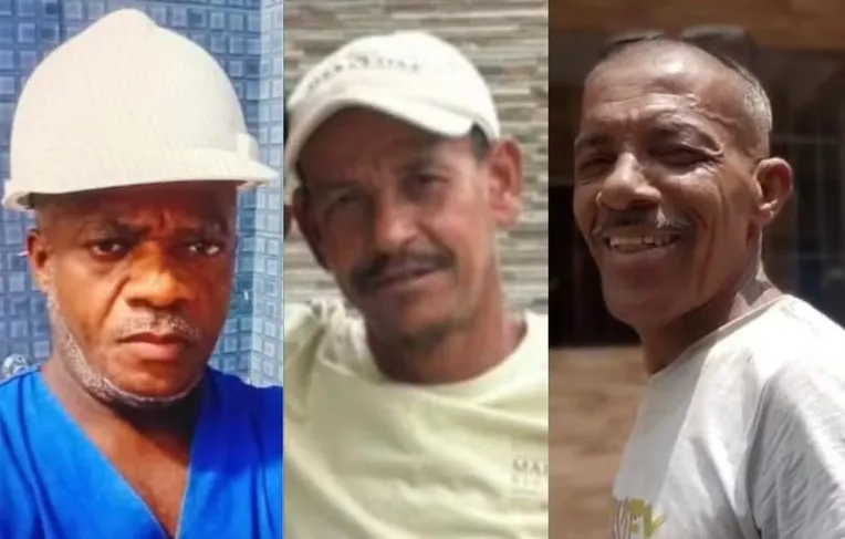 Saiba quem eram os três homens que morreram no desabamento em Salvador