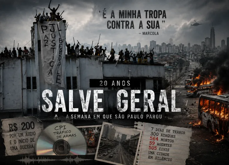 20 anos do Salve Geral: a semana em que São Paulo parou diante do PCC