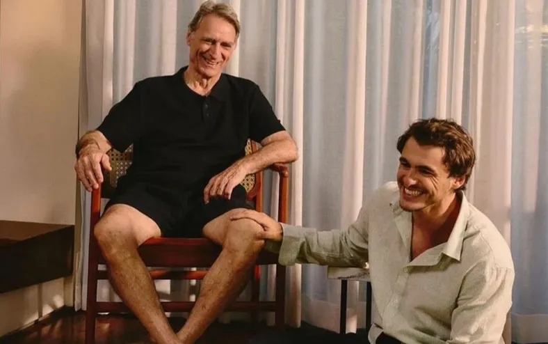 Após infarto, Herson Capri recebe homenagem do filho - Imagem