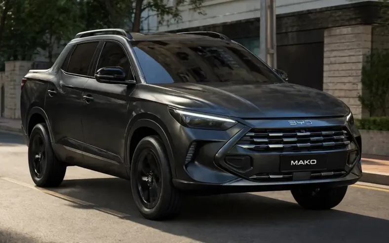 BYD Mako: Conheça a picape híbrida flex que será rival da Fiat Toro - Imagem