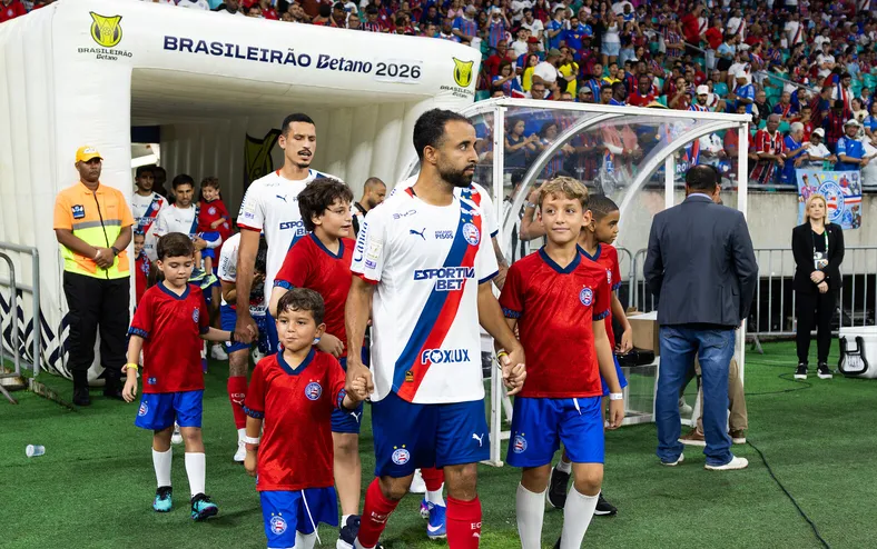 Caio Alexandre perdeu 42,3% dos jogos do Bahia desde a lesão em 2025 - Imagem