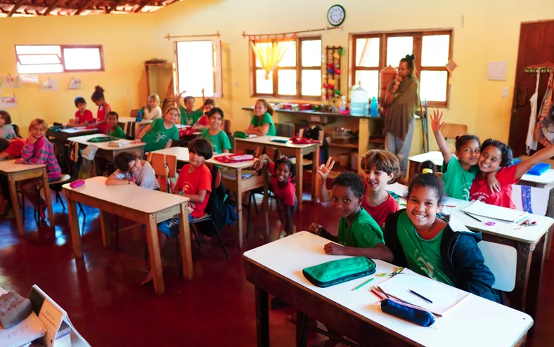 Escola Dendê da Serra é referência em ensino transformador na Bahia - Imagem