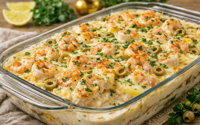 Essa receita cremosa de peixe com camarão é perfeita para Páscoa - Imagem